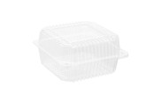 Контейнер пластиковый PET c крышкой 1030 мл, 20 D HF, 700 шт/уп. 131х131х78 мм