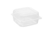 Контейнер пластиковый PET c крышкой 1440 мл, 25 HF, 700 шт/уп. 155х151х79 мм