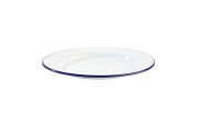 Тарелка эмалированная круглая "Enamelware", d-240 мм, h-20 мм