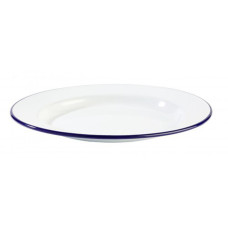 Тарілка емальована кругла "Enamelware", d-240 мм, h-20 мм
