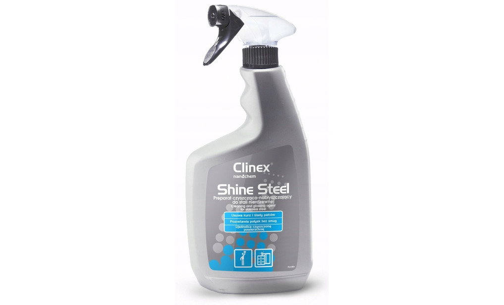 Средство для очистки и полировки нерж. стали Clinex Shine Steel 77-628, 0,65 л