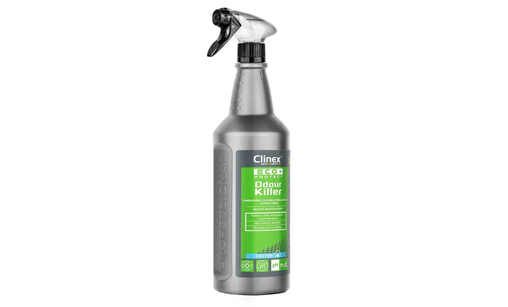 Средство для нейтрализации запахов Clinex ECO+ Protect Odour Killer-Cotton 77-349, 1 л