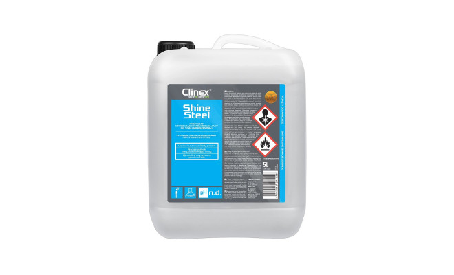 Засіб для очищення та полірування нерж. сталі Clinex Shine Steel 77-500, 5 л