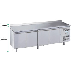 Стол холодильный 4-х дверный с бортом Snack Forcold G-SNACK4200TN-FC