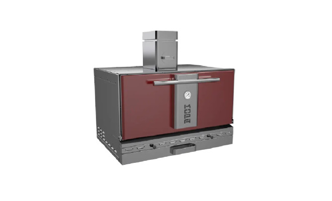 Печь угольная Kopa Basic 501, Red&Silver
