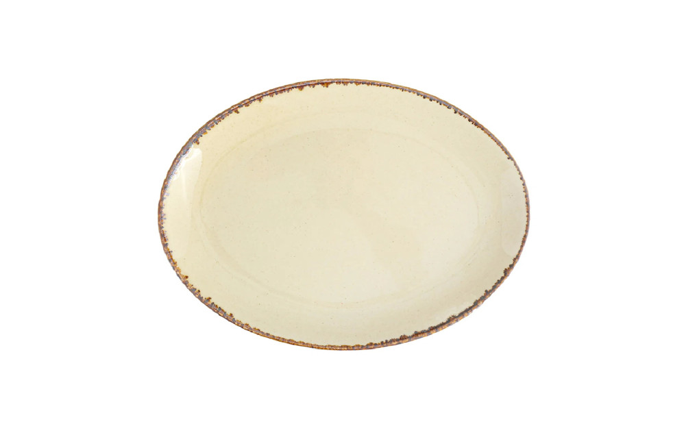 Блюдо овальное Porland Seasons Yellow 180 мм (04ALM001566)