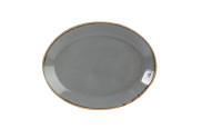 Porland Seasons Dark Gray Блюдо овальне 180 мм