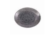 Блюдо овальне Porland Iris Dark Grey 210 мм (04ALM006119)