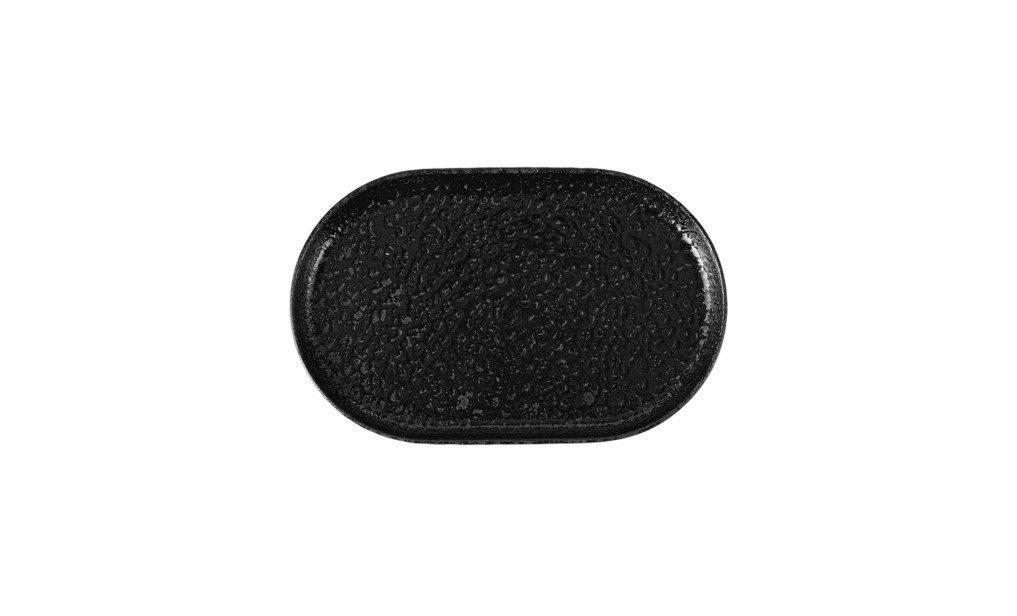 Porland Black Moss Alumilite Блюдо овальне 180 мм (04ALM004944)