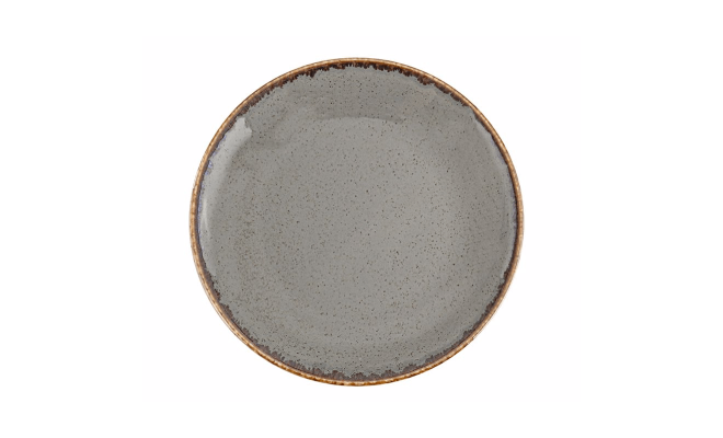 Porland Seasons Dark Grey Тарелка круглая 300 мм