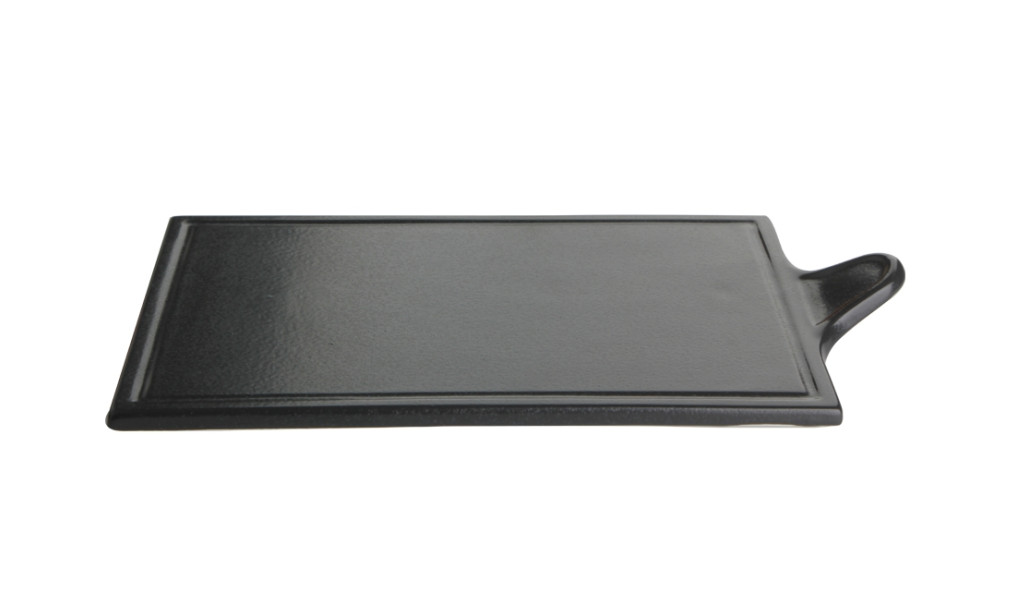 Блюдо прямоугольное для подачи Porland Seasons Black 340х210 мм (04ALM001697)