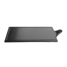 Блюдо прямокутне для подачі Porland Seasons Black 340х210 мм (04ALM001697)
