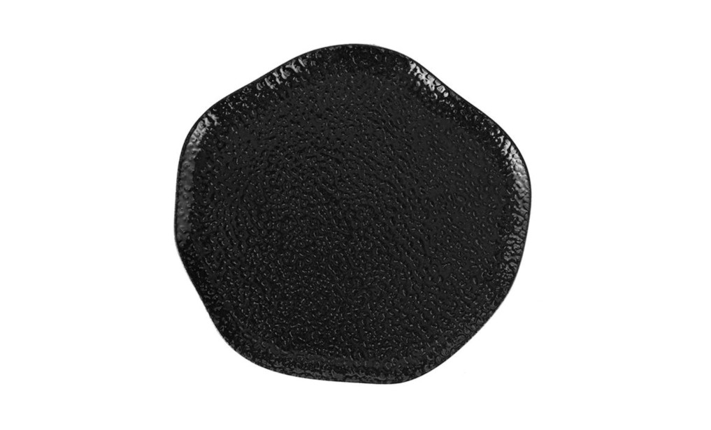 Porland Black Moss Alumilite Тарелка фигурная 320 мм (04ALM004843)
