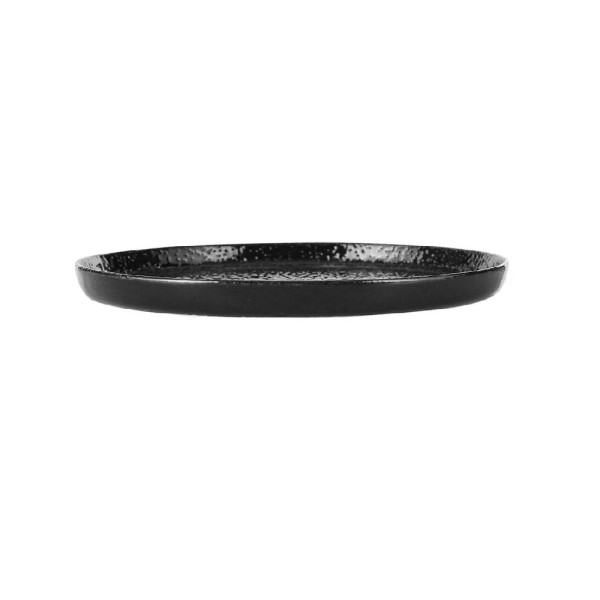 Porland Black Moss Alumilite Тарелка круглая плоская 180 мм (04ALM004813)