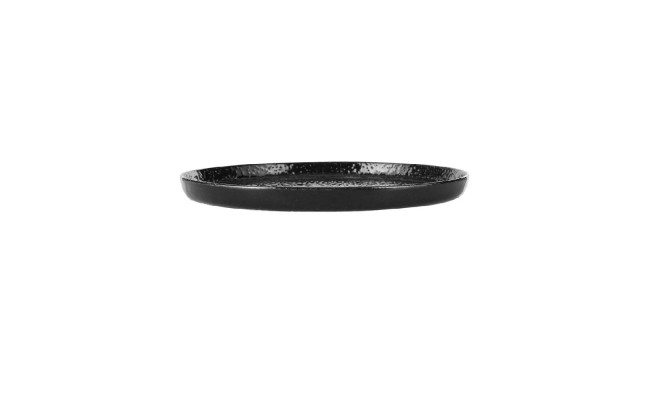 Porland Black Moss Alumilite Тарелка круглая плоская 180 мм (04ALM004813)