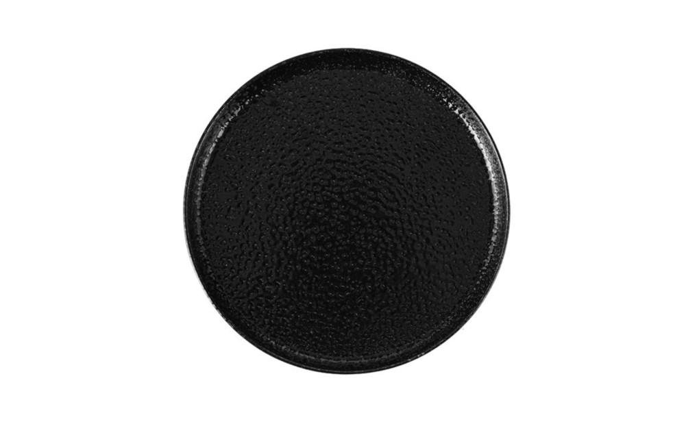 Porland Black Moss Alumilite Тарелка круглая плоская 310 мм (04ALM004818)