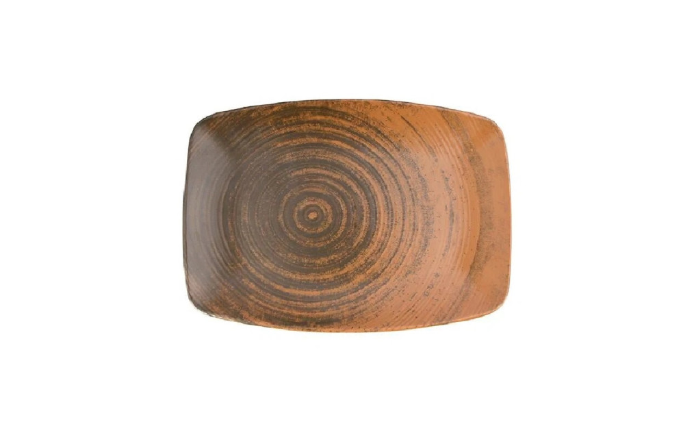 Porland Lykke Brown Блюдо прямоугольное 320х230 мм (04ALM005961)