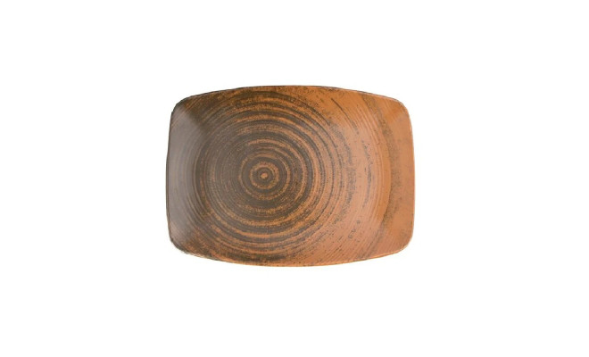 Porland Lykke Brown Блюдо прямоугольное 270х200 мм (04ALM005955)