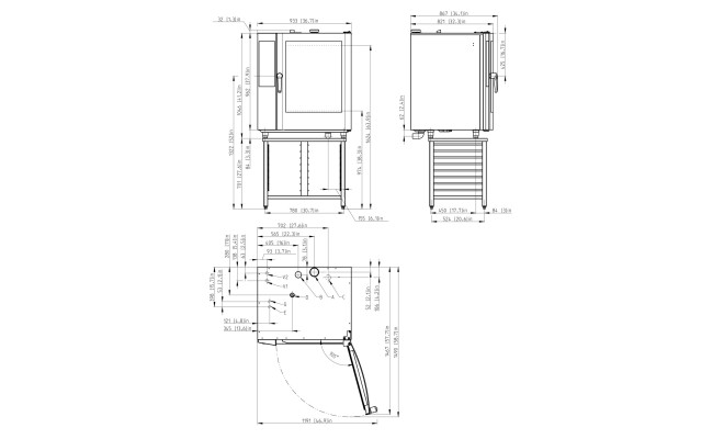 Пароконвектомат Blue Vision Retigo В1011 ig 