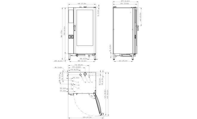 Пароконвектомат Blue Vision Retigo В1021 i 