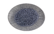Porland Iris Blue Блюдо овальное 260 мм