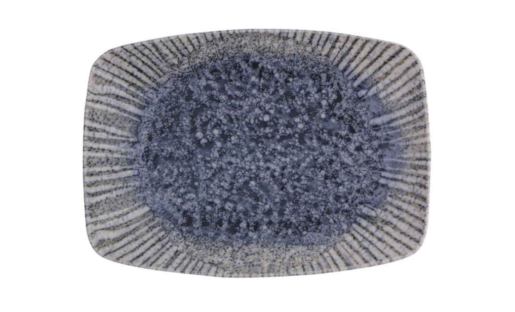 Porland Iris Blue Блюдо прямоугольное 270х190 мм