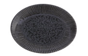 Porland Iris Dark Grey Блюдо овальне 260 мм
