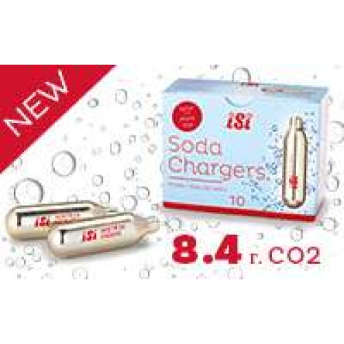 Уже в продаже: следующее поколение iSi Soda Chargers 8,4 г
