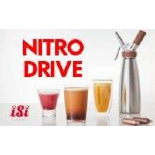 Запустили програму Nitro Drive — безкоштовне тестування сифона iSi Nitro Whip