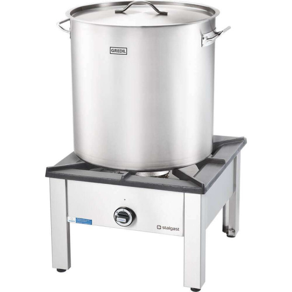 Каструля високая з кришкою Gredil 71,6 л (011455)