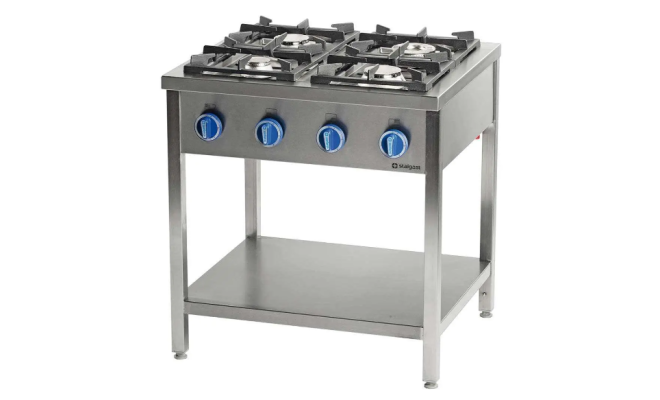 Плита газова 4 конфоркова з духовкою Stalgast 