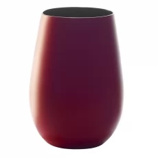Склянка Stoelzle Red&Black матова-червона/чорна 465 мл