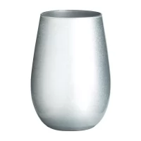 Склянка Stoelzle  Elements срібна 465 мл в інтернет магазині професійного посуду та обладнання Accord Group