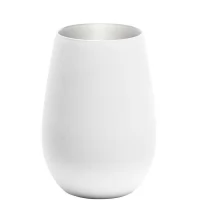 Склянка Stoelzle Elements матова-біла/срібна 465 мл в інтернет магазині професійного посуду та обладнання Accord Group