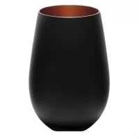 Склянка Stoelzle Elements матова-чорна/бронзова 465 мл в інтернет магазині професійного посуду та обладнання Accord Group
