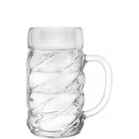Кружка для пива Stoelzle Beer Beer Mug Diamond 1 л в інтернет магазині професійного посуду та обладнання Accord Group