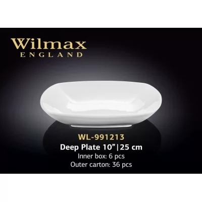 Купить Wilmax Тарелка глубокая квадратная 250 мм