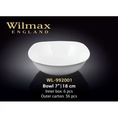 Купить Wilmax Салатник квадратный 180 мм
