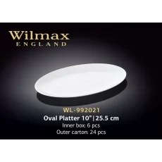 Wilmax Блюдо овальне 255 мм