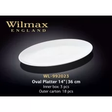 Wilmax Блюдо овальне 360 мм