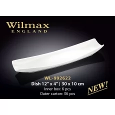 Wilmax Блюдо прямокутне 300х100 мм