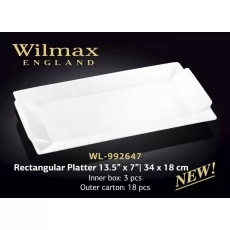 Купить Wilmax Блюдо прямоугольное 340х180 мм