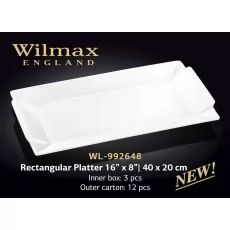Купить Wilmax Блюдо прямоугольное 400х200 мм