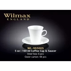 Купить Wilmax Чашка кавова з блюдцем 160 мл