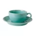 Porland Seasons Turquoise Чашка чайная 200 мл с блюдцем 160 мм в наборе в интернет магазине профессиональной посуды и оборудования Accord Group