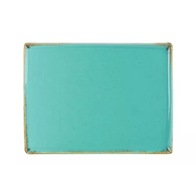Купить Porland Seasons Turquoise Тарелка прямоугольная 180х130 мм
