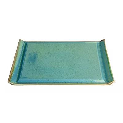Купить Porland Seasons Turquoise Блюдо прямоугольное для подачи 320х260 мм