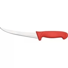 Купить Нож обвалочный изогнутый 150 мм красный Stalgast 283121