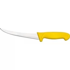 Купить Нож обвалочный изогнутый 150 мм желтый Stalgast 283125