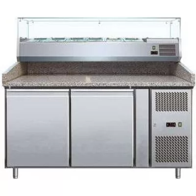 Купить Стіл холодильний для піци 2-х дверний Cooleq PZ2600TN